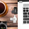 ADATA UC310 USB flash disk 256 GB USB Type-A 3.2 Gen 1 (3.1 Gen 1) biely