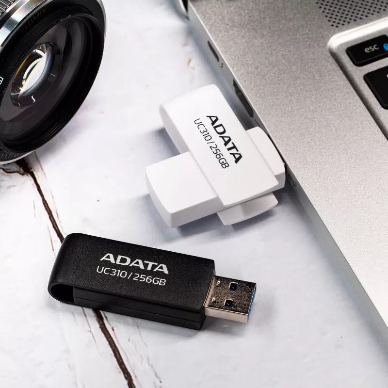 ADATA UC310 USB flash disk 256 GB USB Type-A 3.2 Gen 1 (3.1 Gen 1) biely