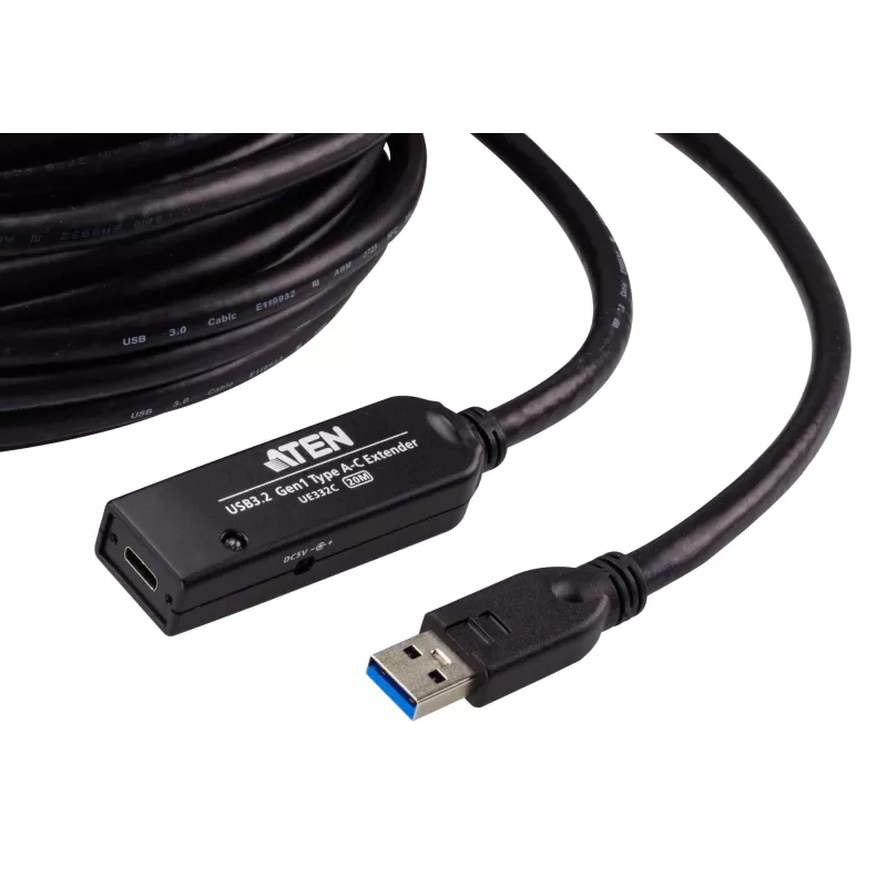 ATEN 20 M USB 3.2 Gen1 predlžovací kábel USB A na USB C 5 Gbit/s
