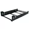 StarTech.com 3U pevné 19-palcové univerzálne serverové rackové lišty s nastaviteľnou hĺbkou
