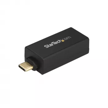StarTech.com USB C na Gigabit Ethernet adaptér – 1 Gbit/s NIC USB 3.0/USB 3.1 typ C sieťový adaptér – 1GbE USB-C na RJ45/LAN port Thunderbolt 3 kompatibilný Windows MacBook Pro Chromebook