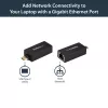 StarTech.com USB C na Gigabit Ethernet adaptér – 1 Gbit/s NIC USB 3.0/USB 3.1 typ C sieťový adaptér – 1GbE USB-C na RJ45/LAN port Thunderbolt 3 kompatibilný Windows MacBook Pro Chromebook
