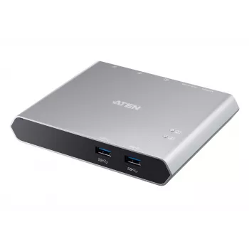 ATEN 2-portový USB-C Gen 1 dokovací prepínač