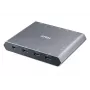 ATEN 2-portový 4K DisplayPort USB-C KVM dokovací prepínač s Power Pass-through