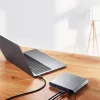 ATEN 2-portový 4K DisplayPort USB-C KVM dokovací prepínač s Power Pass-through