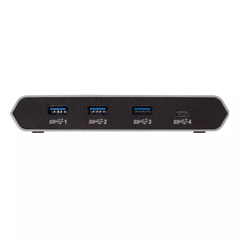 Prepínač na zdieľanie periférií ATEN 2x4 USB-C Gen2