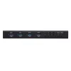 ATEN 4-portový USB 3.1 Gen1 priemyselný prepínač, 5 Gbit/s, čierna, kov, 0 - 50 °C, -20 - 60 °C, 0 - 80%