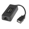 StarTech.com 1-portový USB predlžovač cez Cat5 / Cat6 Ethernet – až do 131 ft (40 m)