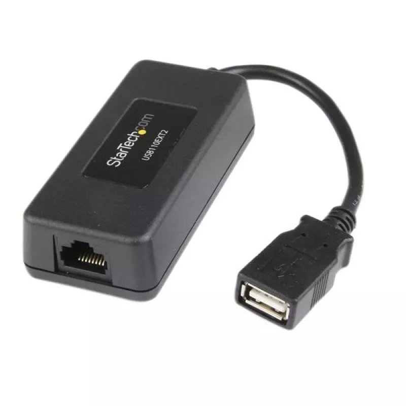 StarTech.com 1-portový USB predlžovač cez Cat5 / Cat6 Ethernet – až do 131 ft (40 m)