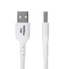 StarTech.com 3m (9.8ft) USB-A na USB-C nabíjací kábel, nabíjanie a synchronizácia, 3A, USB 2.0, TPE plášť – biely USB nabíjací kábel