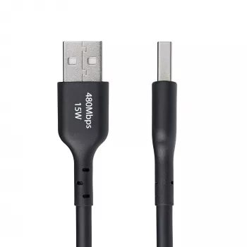 StarTech.com 4m (13ft) USB-A na USB-C nabíjací kábel, nabíjanie a synchronizácia, 3A, USB 2.0, TPE plášť – čierny USB nabíjací kábel