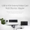 StarTech.com USB 2.0 na VGA adaptér, USB na VGA konvertor monitora pre Windows, 1080p (bez podpory pre macOS/ChromeOS/Linux) - TAA