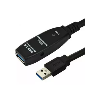 Microconnect USB3.0AAF10A USB kábel USB 3.2 Gen 1 (3.1 Gen 1) 10 m USB A čierny