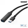 Microconnect USB3.0AAF15A USB kábel USB 3.2 Gen 1 (3.1 Gen 1) 15 m USB A čierny