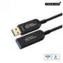 Microconnect USB3.0AAF20AOP USB kábel USB 3.2 Gen 1 (3.1 Gen 1) 20 m USB A čierna