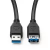 Microconnect USB3.0AAF5B USB kábel USB 3.2 Gen 1 (3.1 Gen 1) 5 m USB A čierny