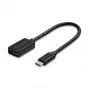 Microconnect USB3.1CAF02BH USB kábel USB 3.2 Gen 1 (3.1 Gen 1) 0,2 m USB C USB A čierny