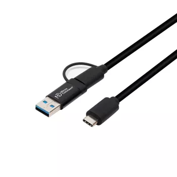 Microconnect USB3.1CCA1 USB kábel USB 3.2 Gen 1 (3.1 Gen 1) 1 m USB C čierny