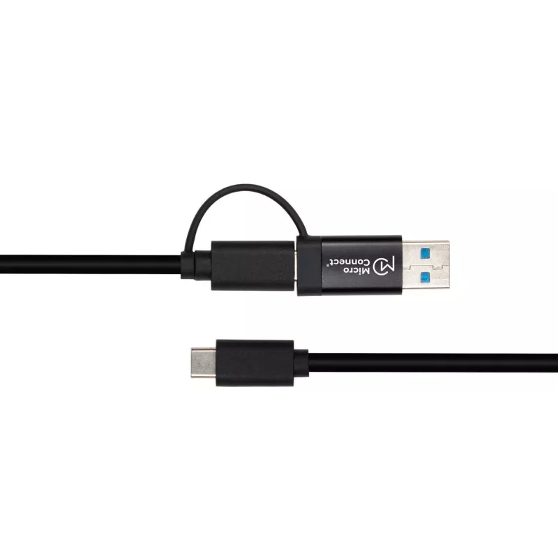 Microconnect USB3.1CCA1 USB kábel USB 3.2 Gen 1 (3.1 Gen 1) 1 m USB C čierny