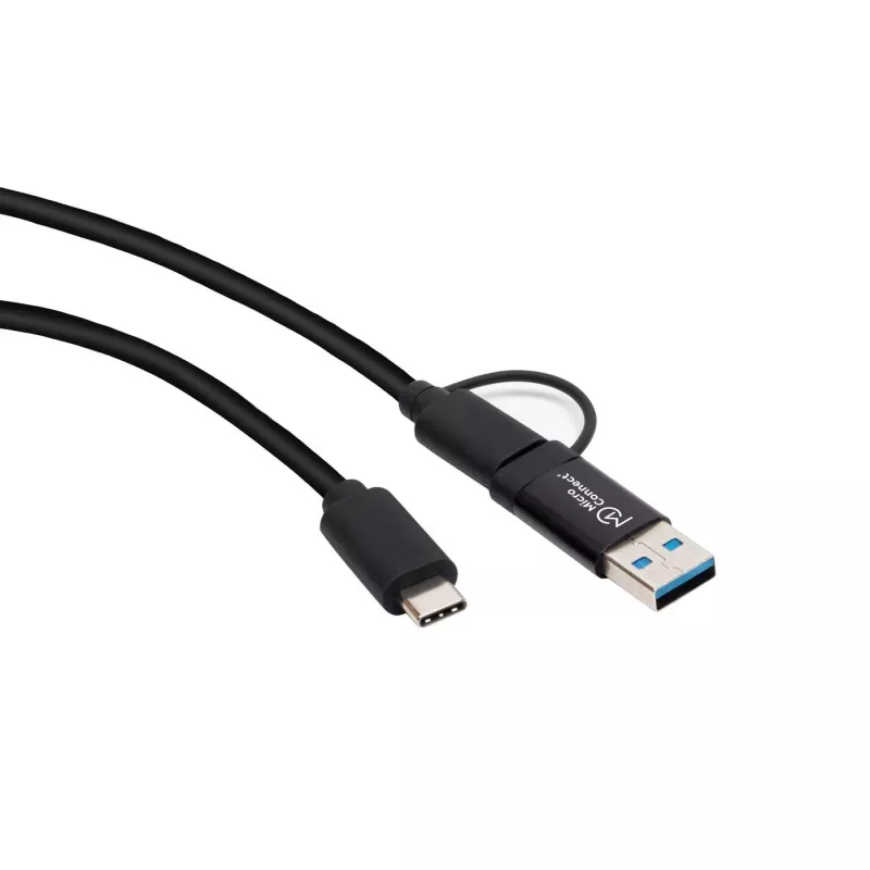 Microconnect USB3.1CCA1 USB kábel USB 3.2 Gen 1 (3.1 Gen 1) 1 m USB C čierny