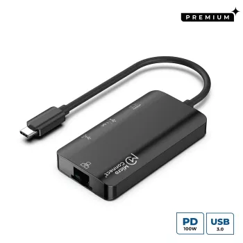 Microconnect USB3.1CCOM16 dokovacia stanica/port replikátor pre notebook káblová USB 3.2 Gen 1 (3.1 Gen 1) Type-C sivá