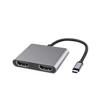 Microconnect USB3.1CHDMIX2 USB grafický adaptér čierny