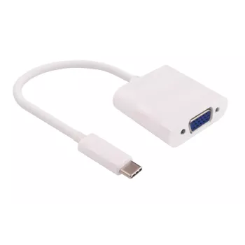 Microconnect USB3.1CVGAW USB grafický adaptér biely