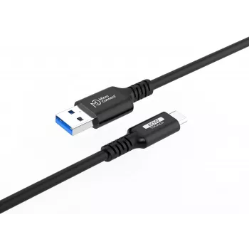 Microconnect USB3.2AC1 USB kábel USB 3.2 Gen 2 (3.1 Gen 2) 1 m USB C USB A čierny