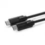 Microconnect USB3.2CC1 USB kábel USB 3.2 Gen 2 (3.1 Gen 2) 1 m USB C čierny