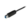 StarTech.com 1 m USB-B na USB-C kábel, USB 10 Gbit/s, dátový kábel, USB 3.2 Gen 2, USB-C dátový prenosový kábel