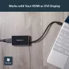 StarTech.com USB 3.0 na HDMI adaptér s 1x USB, USB na HDMI konvertor monitora pre Windows (bez podpory pre macOS/ChromeOS/Linux) - TAA