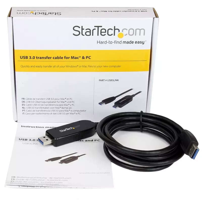 StarTech.com USB 3.0 dátový prenosový kábel pre Mac a Windows, 2 m