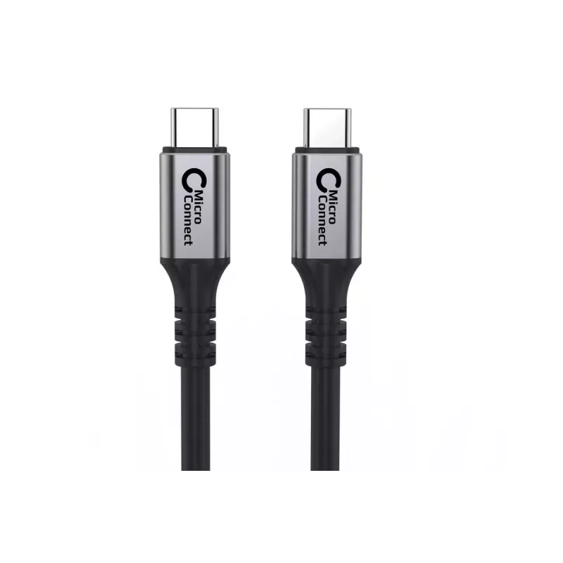 Microconnect USB4CC05 USB kábel USB4 Gen 3x2 0,5 m USB C čierny