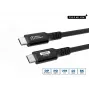 USB kábel Microconnect USB4CC3-240W 3 m USB4 Gen 3x2 40 Gbit/s čierny