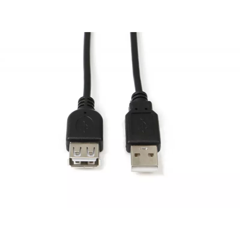 Microconnect USBAAF3B USB kábel USB 2.0 3 m USB A čierny