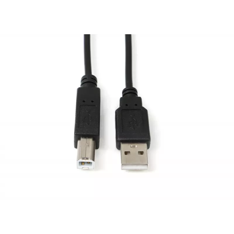 Microconnect USBAB1B USB kábel USB 2.0 1 m USB A USB B čierny