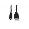 Microconnect USBAMB55 USB kábel USB 2.0 5 m USB A Mini-USB B čierny