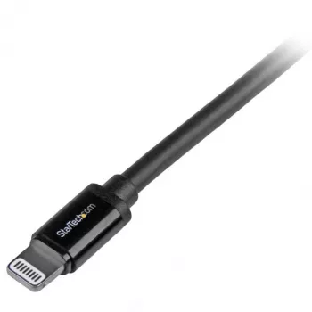 StarTech.com 2 m (6 ft.) USB na Lightning kábel – dlhý nabíjací kábel pre iPhone / iPad / iPod – Lightning na USB kábel – Apple MFi certifikovaný – čierna