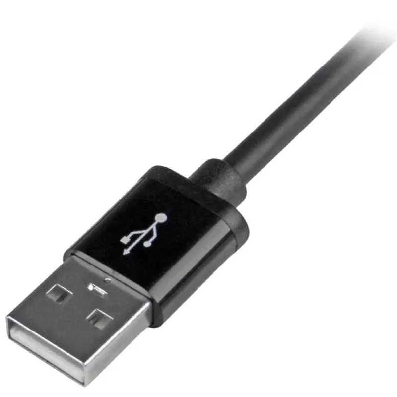 StarTech.com 2 m (6 ft.) USB na Lightning kábel – dlhý nabíjací kábel pre iPhone / iPad / iPod – Lightning na USB kábel – Apple MFi certifikovaný – čierna