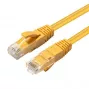 Microconnect UTP5005Y sieťový kábel žltý 0,5 m Cat5e U/UTP (UTP)