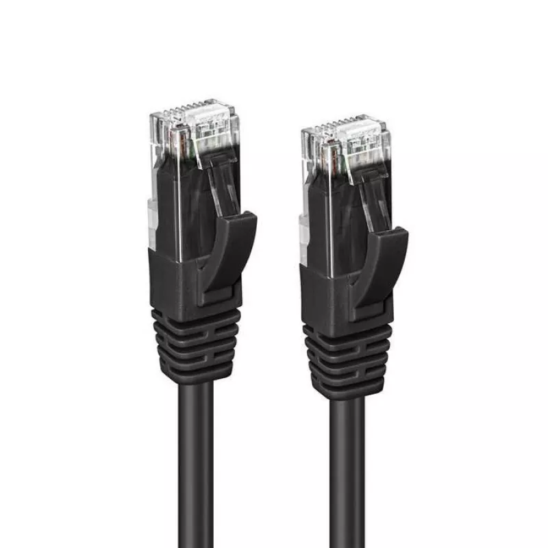Microconnect UTP510S sieťový kábel čierny 10 m Cat5e U/UTP (UTP)