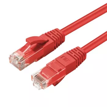 Microconnect UTP610R sieťový kábel červený 10 m Cat6 U/UTP (UTP)