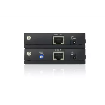 ATEN VGA cez Cat5e/6 video extender 150 metrov, 1920 x 1200 pixelov, AV vysielač a prijímač, 150 m, káblový, čierna