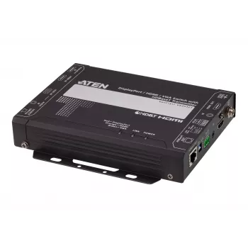 ATEN DisplayPort/HDMI/VGA prepínač s HDBaseT vysielačom