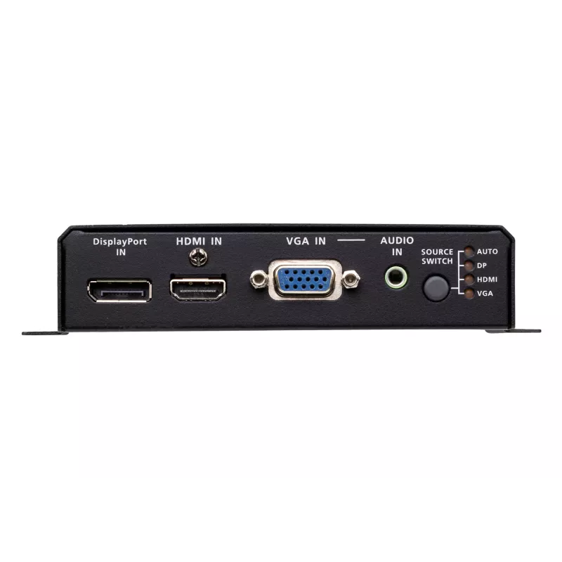 ATEN DisplayPort/HDMI/VGA prepínač s HDBaseT vysielačom
