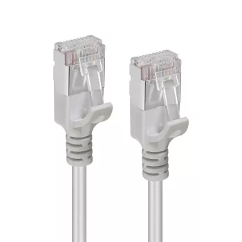 Microconnect V-FTP6A02-schlank sieťový kábel sivý 2 m Cat6a U/FTP (STP)