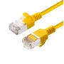 Microconnect V-FTP6A02Y-schlank sieťový kábel žltý 2 m Cat6a U/FTP (STP)
