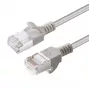 Microconnect V-FTP6A05-schlank sieťový kábel sivý 5 m Cat6a U/FTP (STP)