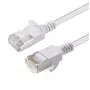 Microconnect V-FTP6A075W-schlank sieťový kábel biely 7,5 m Cat6a U/FTP (STP)