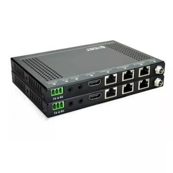 Vivolink VLHDMIEXT422 AV extender AV vysielač a prijímač čierna